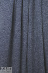 tweedy ribbed sweater knit - indigo 1.66 yds