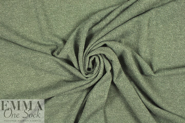 tweedy ribbed sweater knit - dusty sage 1.5 yd