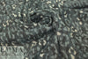 heathered, printed sweater knit - spotted gray 2.2 yd