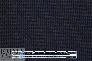 thick and soft waffle weave sweater knit - midnight .875 yds