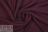 thick and soft waffle weave sweater knit - wine 1.875 yds