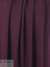thick and soft waffle weave sweater knit - wine .5 yds