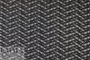 eyelet stitch poly/cotton knit, Oeko-Tex certified - black 1.75 yd