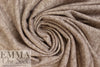 super soft heathered rayon blend sweater knit - driftwood .75 yds