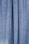 super soft heathered rayon blend sweater knit - denim 1.625 yd