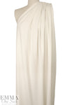 'demi knit' rayon blend textured sweater knit- ivory 1 yard