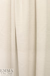 'demi knit' rayon blend textured sweater knit- ivory .625 yds