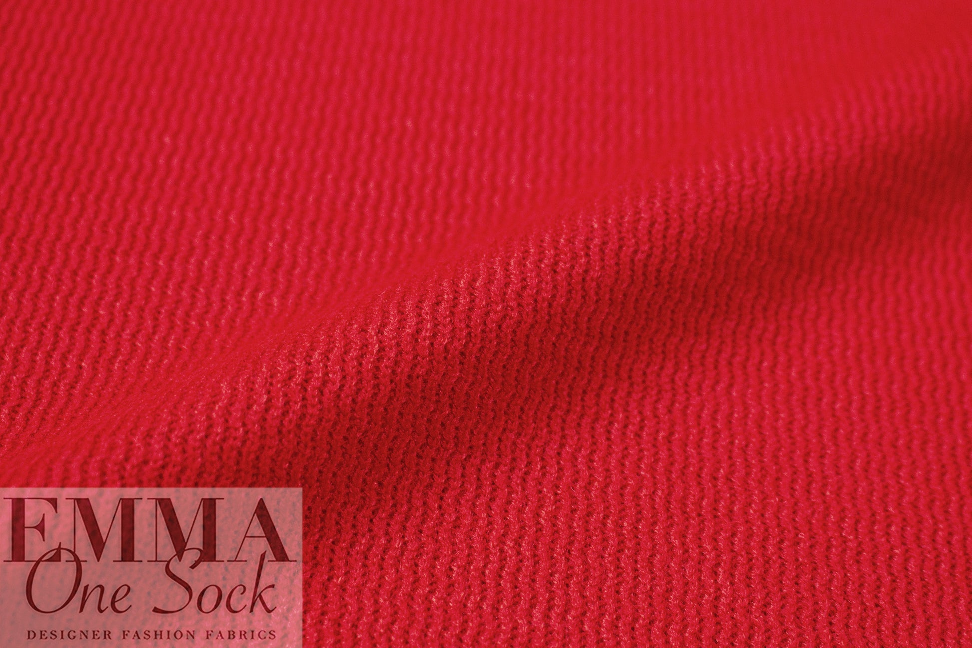 'demi knit' rayon blend textured sweater knit- red .875 yds