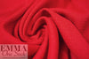 'demi knit' rayon blend textured sweater knit- red 1.75 yd