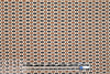 famous designer 'fairisle' sweater knit - nutmeg/midnight .5 yds
