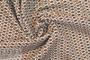 famous designer 'fairisle' sweater knit - nutmeg/midnight