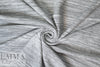 CA designer cotton french terry knit - variegated gray