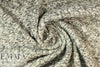 CA designer salt-pepper tweedy cotton sweater knit 1.75 yd