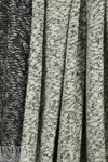 CA designer salt-pepper tweedy cotton sweater knit 1.75 yds