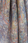 CA designer 'abstract expression' wool blend sweater knit 1.5 yd