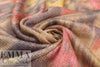 CA designer ikat floral wool blend sweater knit 2.25 yd