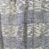 CA designer tweedy stripe sweater knit - black/silver/cream 1.75 yd
