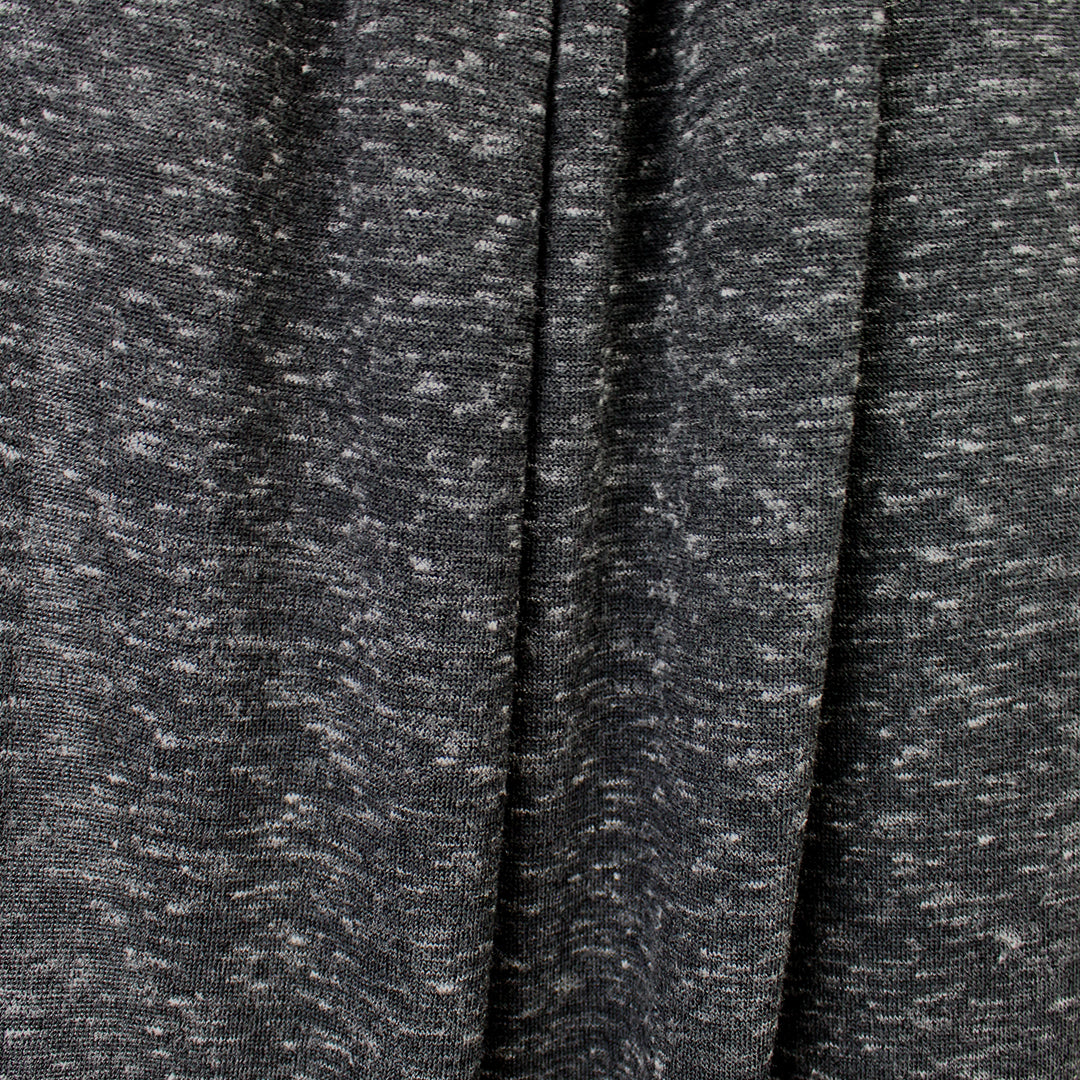 CA designer yarn-dyed, variegated sweater knit 2 yd