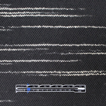 Italian wool blend streaked, textured sweater knit - EXTRA WIDE 1.25 yds