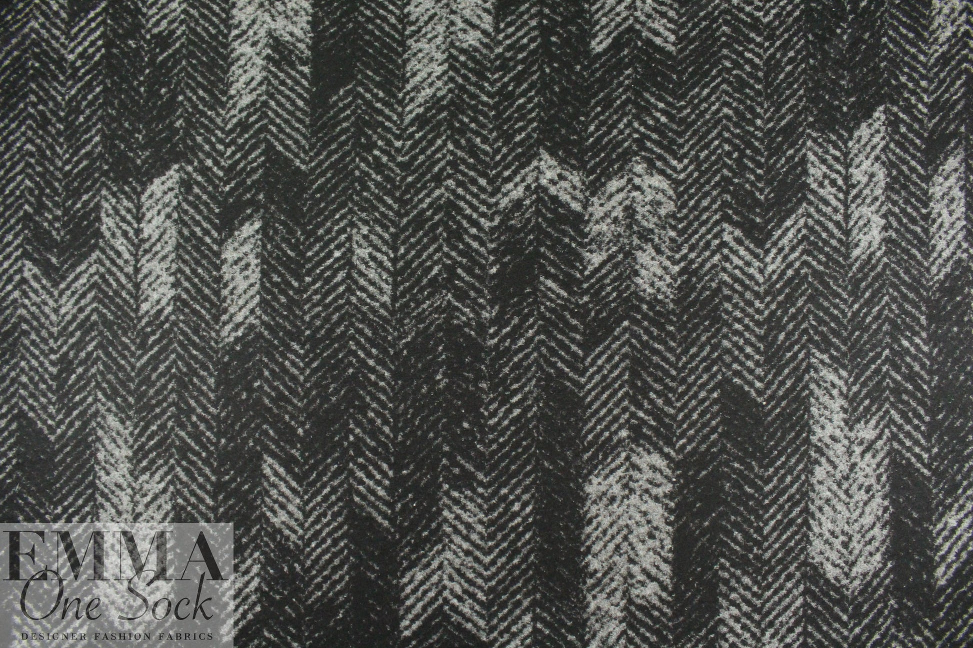 Italian sketchy chevron jacquard sweater knit 1 yard