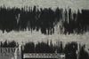 CA designer edgy ink blot cotton blend sweater knit 1.5 yd