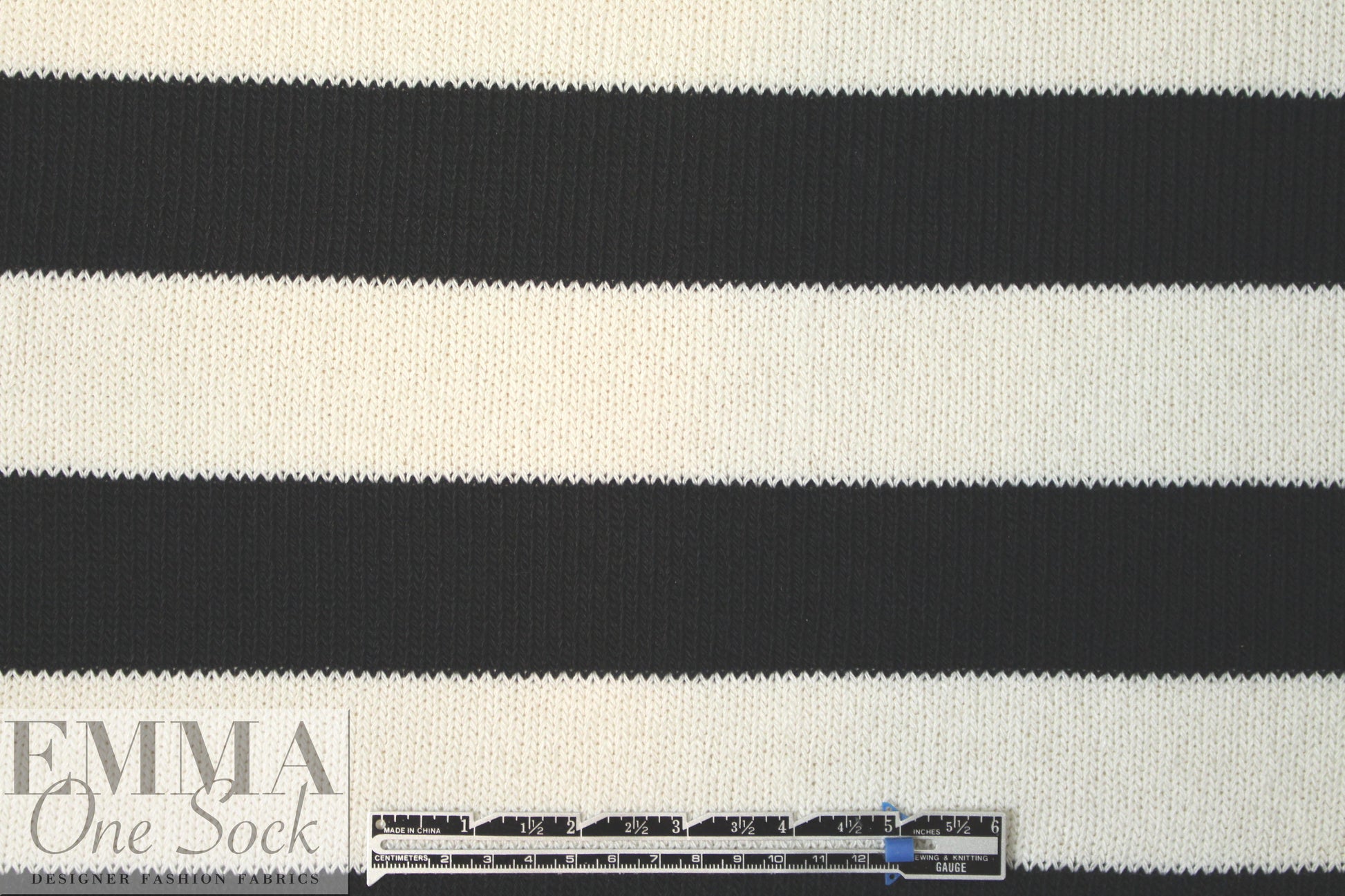 Sp1endid lightweight sweater knit - black/cream stripe