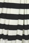 Sp1endid lightweight sweater knit - black/cream stripe