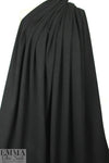 NY designer diamond matelasse' knit - black .875 yds