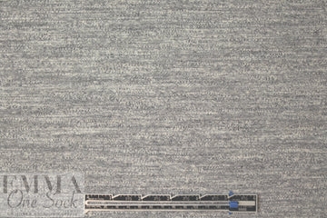 CA designer cotton blend sweater knit - marled gray