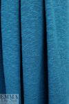 MTM organic cotton GOTS/Oeko-Tex slub sweater knit - lagoon 1.25 yd