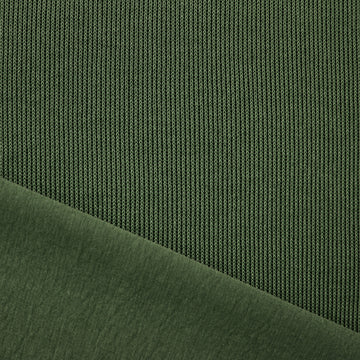 MTM organic cotton doubleface sweater knit - olive 1.625 yd