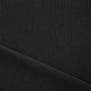 MTM organic cotton doubleface sweater knit - black 1.5 yd