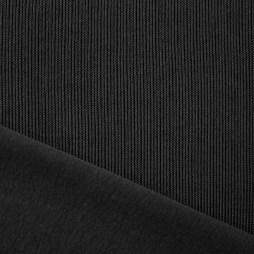 MTM organic cotton doubleface sweater knit - black 1.5 yd