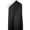 MTM organic cotton doubleface sweater knit - black 1.5 yd