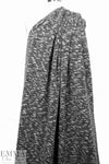 NY designer novelty black/white sweatery woven
