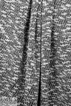 NY designer novelty black/white sweatery woven
