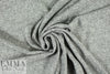 NY designer gray/white tweedy sweater knit 3 yds