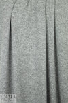 NY designer gray/white tweedy sweater knit