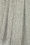 NY designer ribbed sweater knit - salt/pepper 1.375 yds