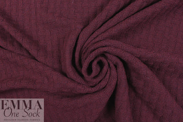 Italian 'basketweave' stitch sweater knit .75 yds