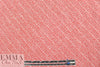 NY designer coral/white stripey sweater knit