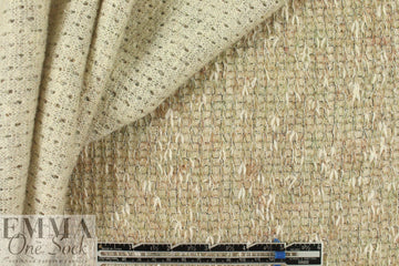 Italian toasty tweedy two-ply sweater knit