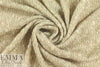 Italian toasty tweedy two-ply sweater knit