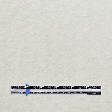 lightweight heathered modal sweater knit - winter white/gray .75 yds