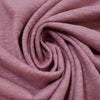 lightweight hemp/organic slubby sweater knit - mauve rose 1.25 yds