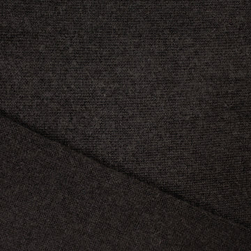 Italian alpaca blend open stitch sweater knit - French roast 1 yard