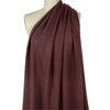Italian alpaca blend open stitch sweater knit - merlot .6 yds