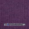 Italian all wool chunky parquet sweater knit - mulberry .75 yds