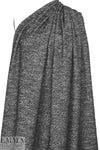NY designer cotton/lurex textured sweater knit