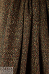 NY designer autumn tones tweedy boucle' sweater knit